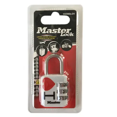 Obrázek produktu pro Kombinační visací zámek Master Lock 1509EURDLOV - 30mm