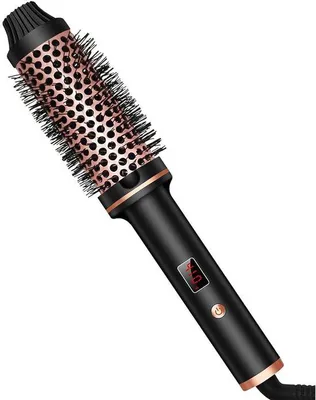 Obrázek produktu pro Elektrický cestovní kulma, keramický hřeben, 1,5 palce, kulatý hřeben, vhodný na cesty