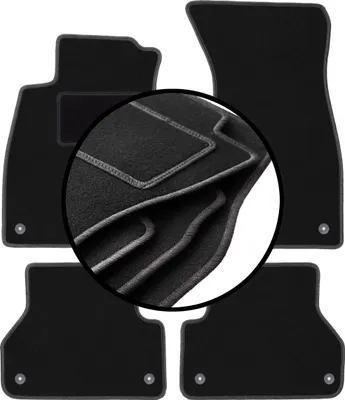 Image de tapis de sol en velours pour Audi A4 B9 (2015-)