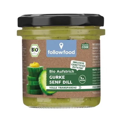 Image de Pâte à tartiner- Concombre Moutarde Aneth 135g