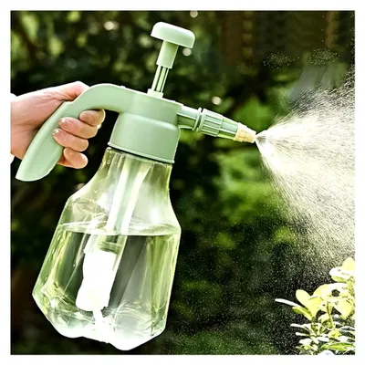 Produktbild von Gartenpumpe Sprühgerät, 1,5l Pumpe Sprühflasche feiner Nebel Sprühflasche Druck Wasser Sprühflasche Sprühflasche für Pflanzen (Green)