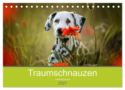Produktbild von Traumschnauzen (Tischkalender 2027 DIN A5 quer), CALVENDO Monatskalender
