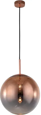 Zdjęcie produktu dla Lampa wisząca Palla złoto-miedziana 1xE27x40W szkło wym:150x30x30cm IP20 Light Prestige