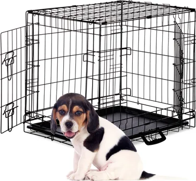 Produktbild von relaxdays Faltbarer Hundekäfig Größe S-XXXL