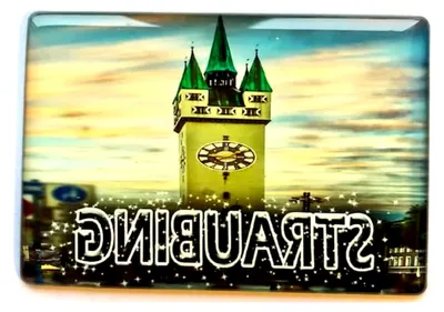 Produktbild von Straubing Deutschland Souvenir Kühlschrankmagnet Straubing Reiseandenken Geschenkartikel Straubing Magnet Straubing Souvenir