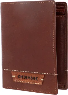 Produktbild von CHIEMSEE Leder Geldbörse Paraguay Wallet High With Flap Cognac braun