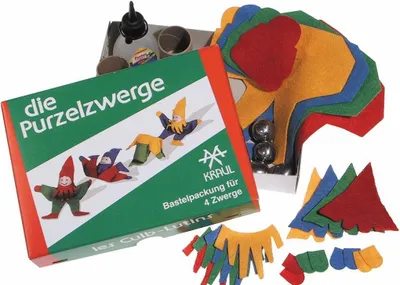 Produktbild von Bastelpackung Purzelzwerge