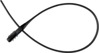 Produktbild von Dunlop Fahrradschloss 53 cm Zahlenschloss für Fahrrad, E-Scooter und Mehr - Schloss mit Zahlencode - Kompakt und Leicht- Fahrrad Zubehör - Schwarz