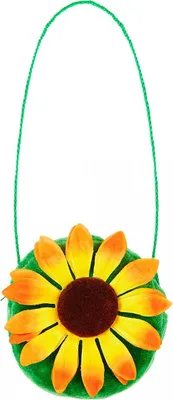 Produktbild von Kleine Handtasche mit Sonnenblume