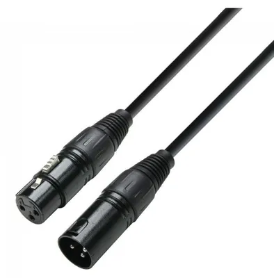 Obrázok produktu pre Adam Hall Cables 3 STAR DMF 2000 - DMX kábel 3-pólový XLR samica x 3-pólový XLR samec | 20 m