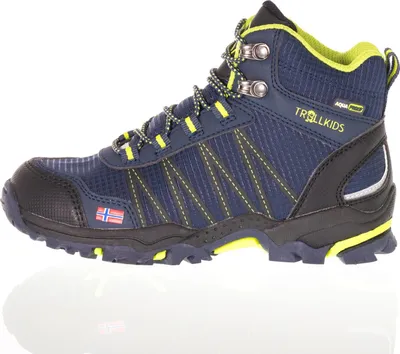 Obrázek produktu pro Trollkids Kids Trolltunga Hiker Mid chlapecké turistické boty navy 156-100 velikost 28