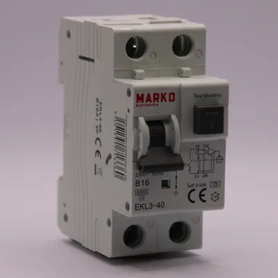 Produktbild von FI/LS-Schalter Kombination RCBO FI-Schalter + LS-Schalter 16A 30mA Typ A