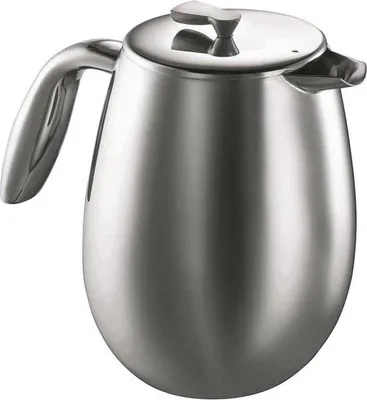 Produktbild von Famanu French Press Edelstahl - 12 Tassen 1,5 L - Chrom