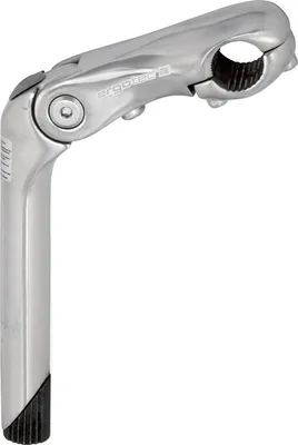 Produktbild von Ergotec Vorbau Kobra Vario 22.2mm Schaft 180mm 90mm silber Klemmung 25.4mm