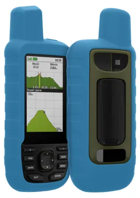Produktbild von kwmobile Hülle für Garmin GPSMAP 66sr / GPSMAP 67 Schutzhülle - Hülle für GPS Handgerät - Case in Blau