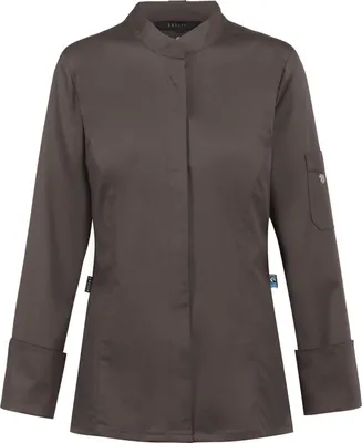 Produktbild von Greiff GASTRO-MODA Cuisine Damen Kochjacke Regular-Fit Taupe 3XL