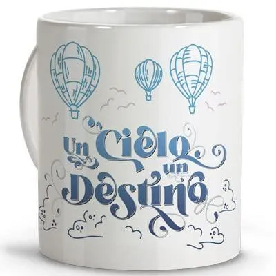 Keramiktasse mit Spruch, 330 ml, personalisiertes Geschenk