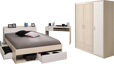 Produktbild von Parisot Most 74 Jugendzimmer Set 3-tlg mit Bett 160x200