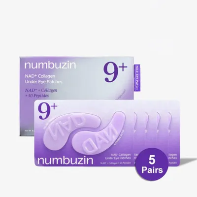 Produktbild von Numbuzin - Nr. 9 NAD+ Augenklappen, 5 Paar