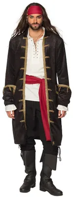 Imagen del producto de Boland 6741769, Disfraz, Adulto, Hombre, Pirata, Talla M, Poliéster
