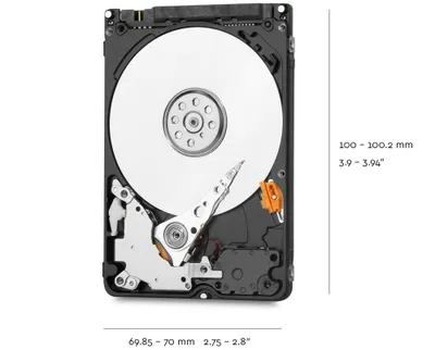 Image de Disque dur Western Digital Blue Mobile WD5000LPVX 500 Go 2,5 pouces
