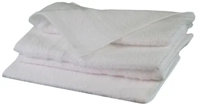 Obrázek produktu pro Gözze – Sada 4 ručníků pro hosty, měkké a savé, 100% bavlna, 30 x 50 cm – bílé