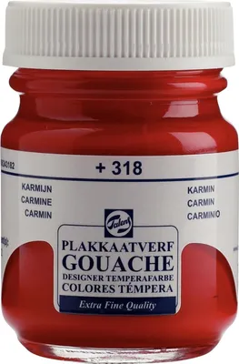 Image de Talens Extra Fine Gouache Carmine 50 ml 1 pièce