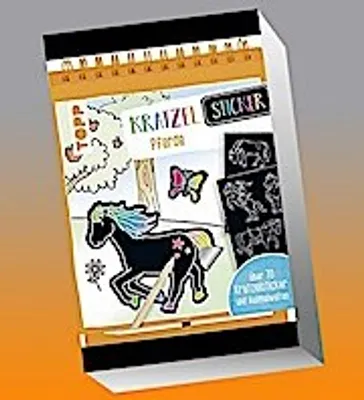 Obrázok produktu pre Kratzel-Stickerbuch Pferde