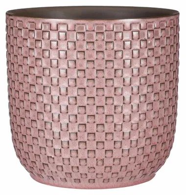 Zdjęcie produktu dla Dekoracje z miki Daan Blumentopf - H18 x Ø20 cm - Hellrosa