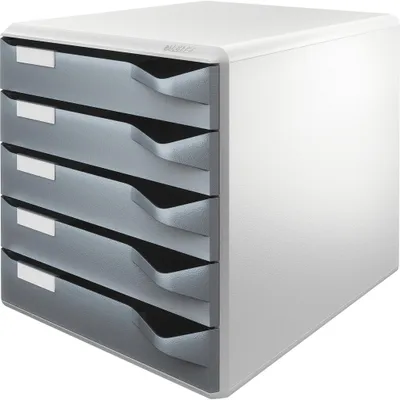 Obrázok produktu pre Leitz 52800089, 5 zásuvka/zásuviek, Plast, Šedá, 1 kusov, 3,65 kg, 285 x 355 x 290 mm