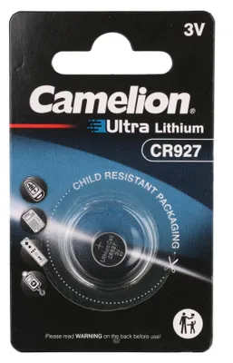 Produktbild von CR927 Lithium Batterie 3,0 Volt 9,5x2,7mm (nicht geeignet für Renata CR927)