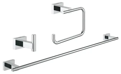 Produktbild von GROHE 40777001, Chrom, Metall, Wand-montiert, Aufhängungshaken, 3 Stück(e)