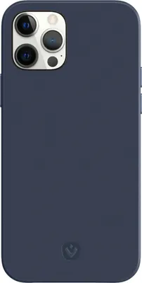 Produktbild von Valenta Snap Luxe iPhone 12 Pro Hülle Echtes Leder Backcover - Blau