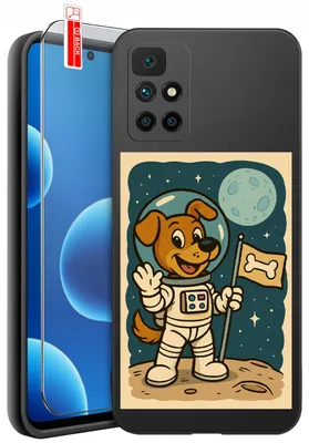 Obrázek produktu pro Pouzdra pro Xiaomi Redmi 10 – vzory | Silikonové matné pouzdro + sklo 9H