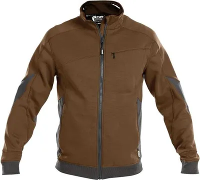 Obrázek produktu pro Mikina, LEHMBRAUN/ANTHRAZITGRAU, velikost 4XL