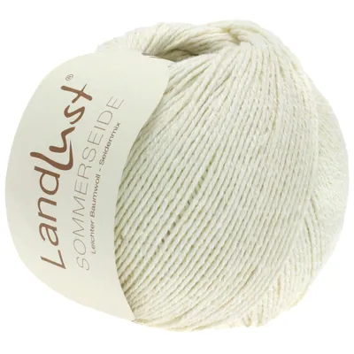 Produktbild von Lana Grossa Landlust Sommerseide 001 Wollweiß 50g