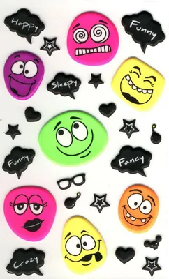 Produktbild von THE FUNKYS Neon-Sticker
