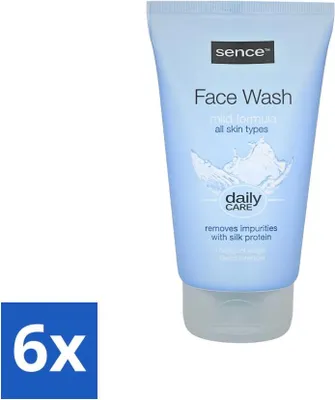 Produktbild von Sence - Alle Hauttypen - Gesichtsreiniger - Erfrischend - 150 ml - Vorteilspack - 6 Stücke