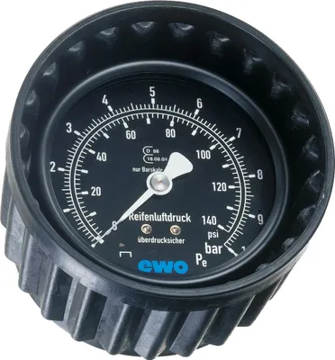 Image de Manomètre avec capuchon de protection 0-12 bar