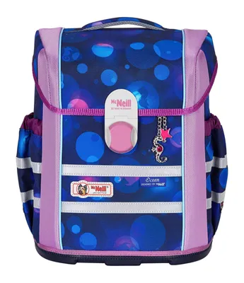 Produktbild von McNeill Schulranzen Ergo Mac Set 4-teilig Ocean blau mehrfarbig