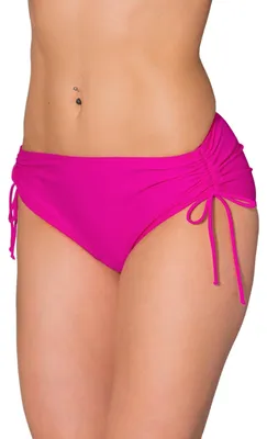 Produktbild von Aquarti Damen Bikinihose mit Raffung und Schnüren, Farbe: Pink, Größe: 44