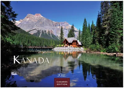Image de Calendrier mural Canada 2027 avec des paysages naturels