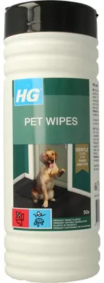 Immagine prodotto di Salviette detergenti HG per cani e animali domestici