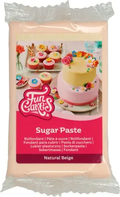 Produktbild von FunCakes Rollfondant Hautfarbe Naturbeige 250g