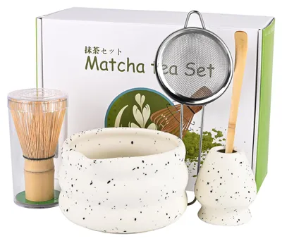 Matcha-Set, Pulverschale, 20 x 20 x 20 cm, 1000 g