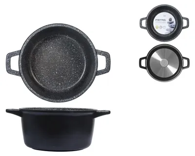 Imagen del producto de Solidchoice - Sartén antiadherente con dos asas, 20 cm
