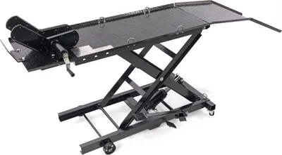Produktbild von HBM 360 kg Motorrad-Hebetisch – Schwarz
