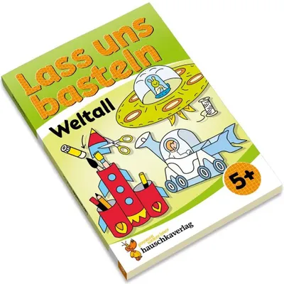 Obrázok produktu pre Lass uns basteln - Bastelbuch ab 5 Jahre - Weltall