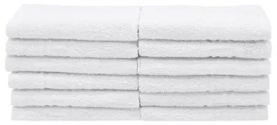 Produktbild von 12er Set Seiftücher, 100% Baumwolle, 30x30 cm, weiß