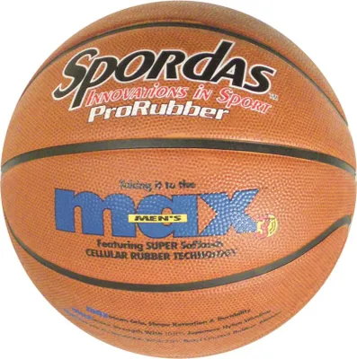 Obrázek produktu pro Spordas Basketball Max velikost 7 - odolný basketbalový míč s rukojetí